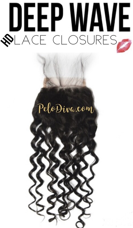 Peruvian HD Lace Base Closure 5X5 (12A) Virgin Hair Extensions - Deep  Loose Wave (Super Rizado)