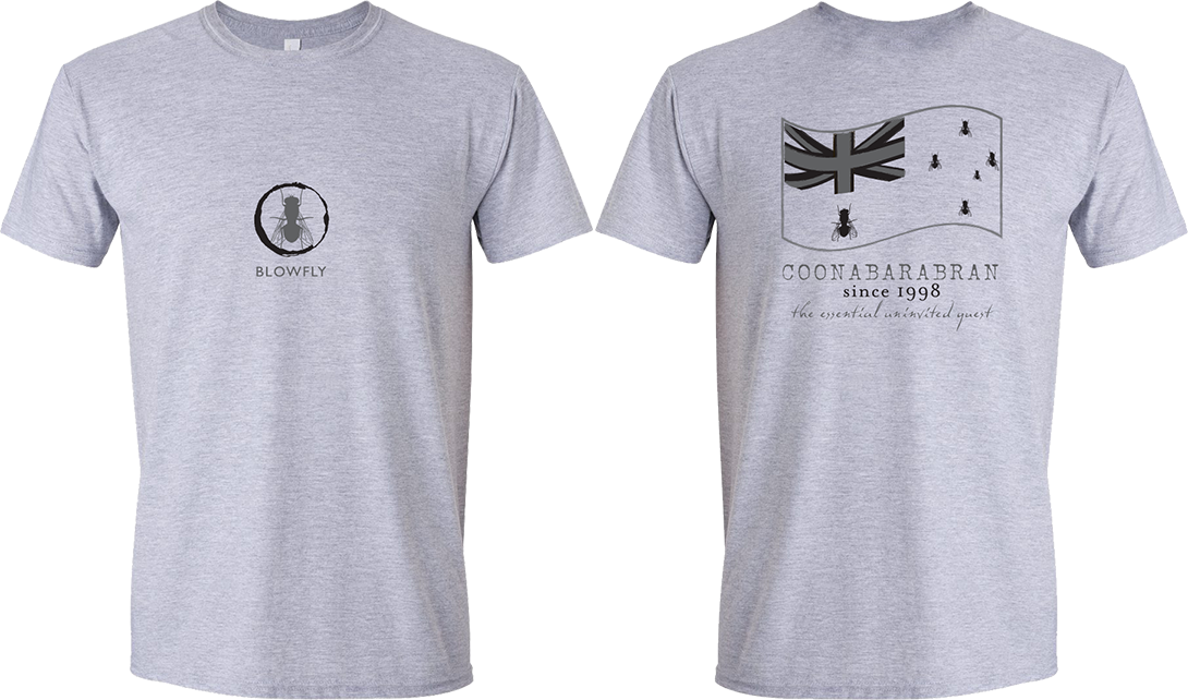 Blowfly T-shirt (flag '15) Grey