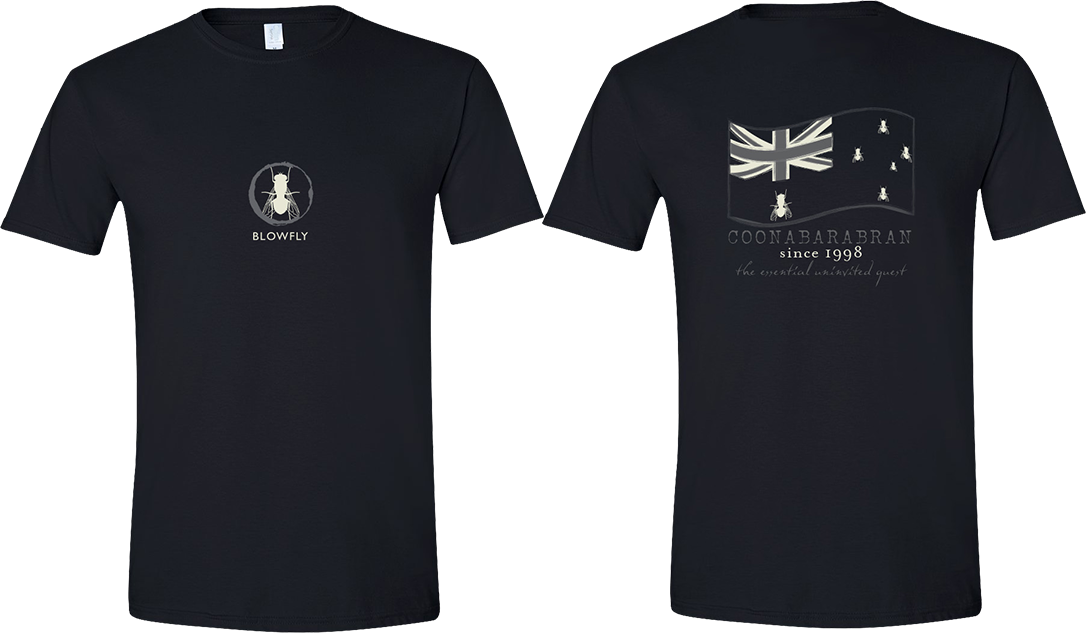 Blowfly T-shirt (flag &#39;15) Black