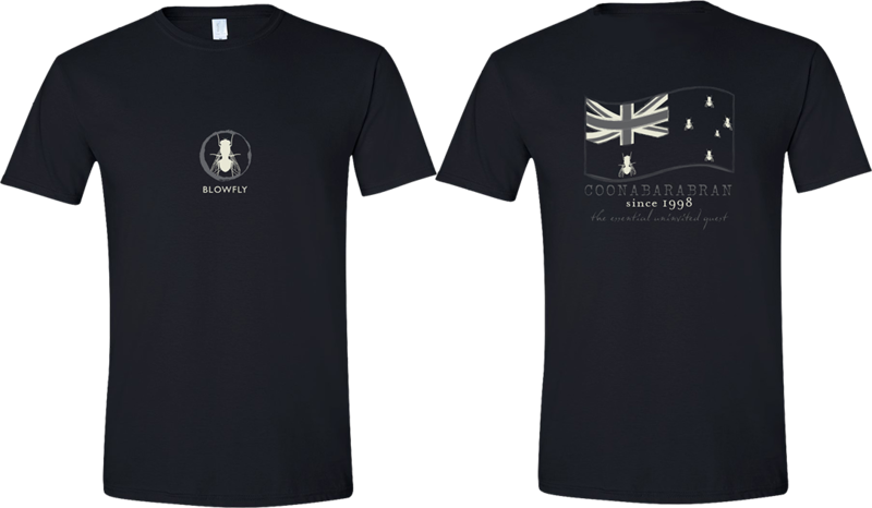 Blowfly T-shirt (flag '15) Black