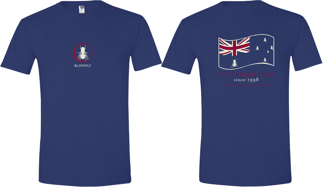 Blowfly T-shirt (flag &#39;15) Navy Blue