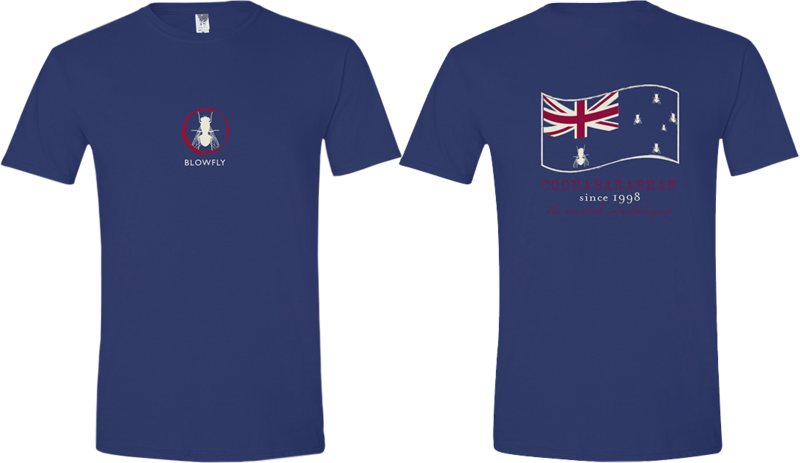 Blowfly T-shirt (flag '15) Navy Blue