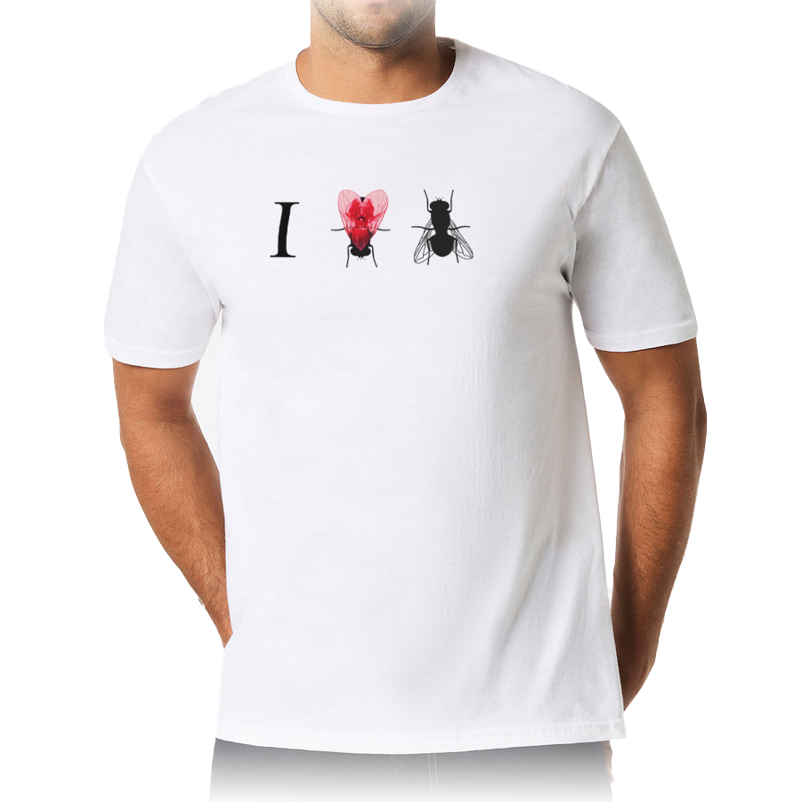 Blowfly T-shirt (I♥︎Fly) white