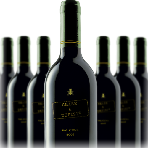 Cease &amp; Desist Val Cuna 2008 (½ case)