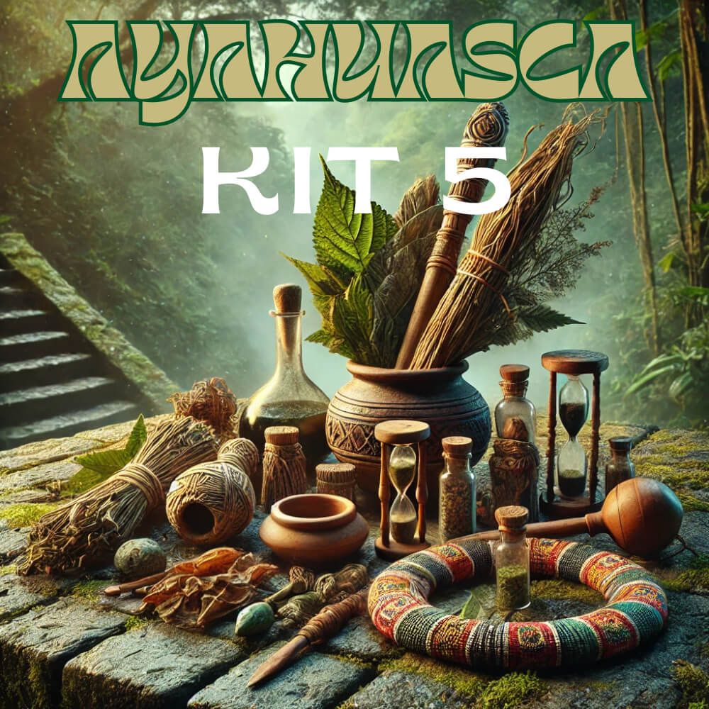 Part the Waters Ayahuasca Kit with Diplopterys Cabrerana and Syrian Rue for a powerful, consciousness-expanding spiritual journey