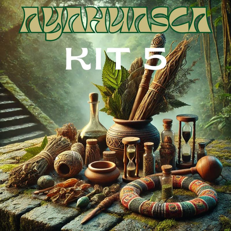 Part the Waters Ayahuasca Kit with Diplopterys Cabrerana and Syrian Rue for a powerful, consciousness-expanding spiritual journey