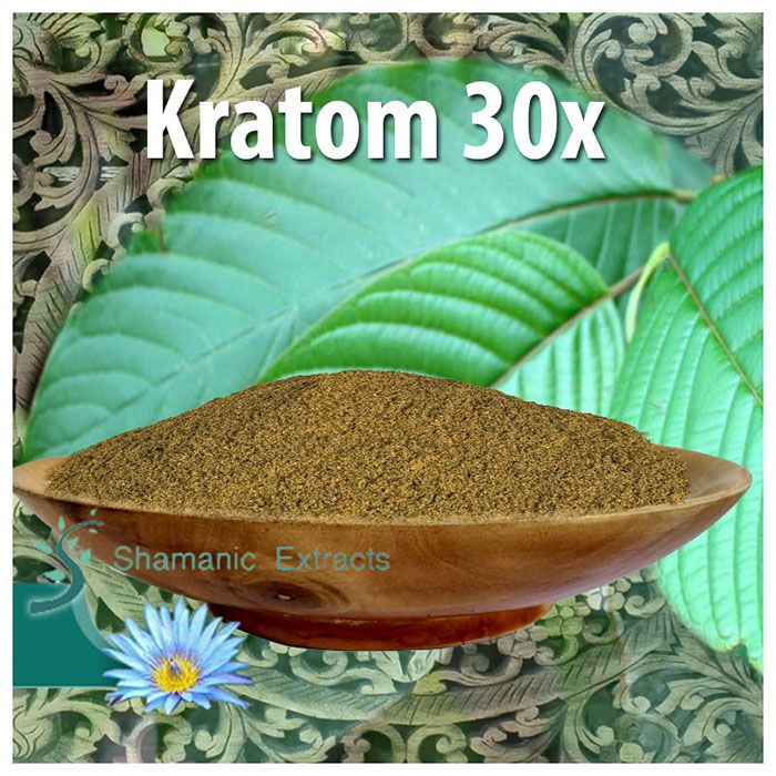 Kratom 30X extract powder – ultra fine, potent Borneo for advanced users, sealed for freshness