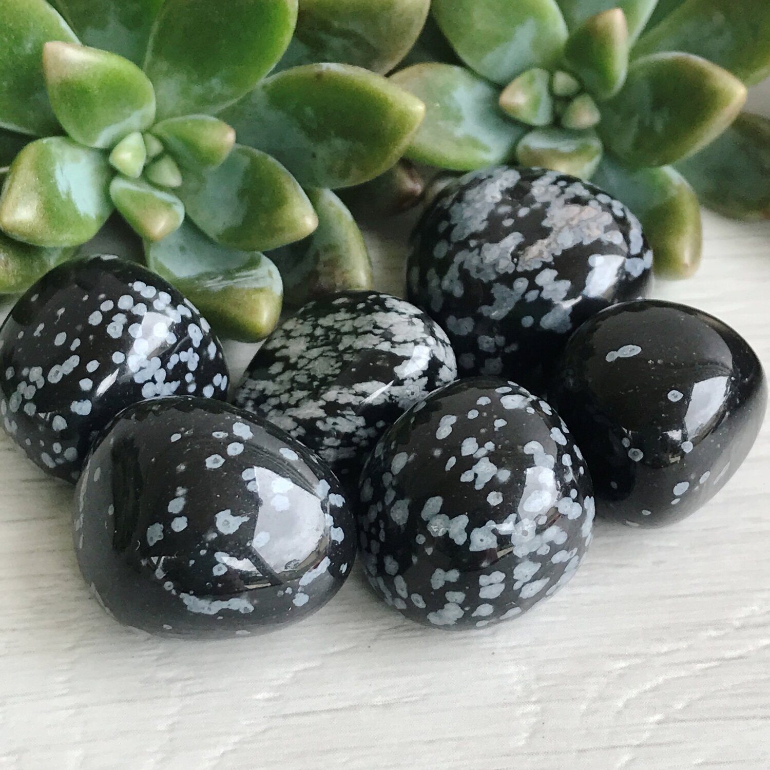 Snowflake Obsidian