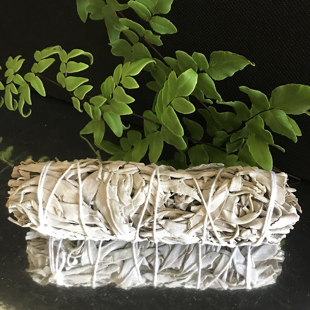 White Sage Smudge Stick, Medium