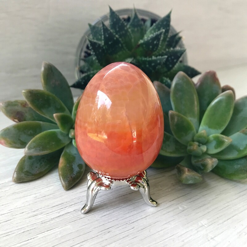 Fire Agate Egg