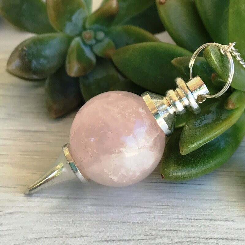 Rose Quartz Pendulum