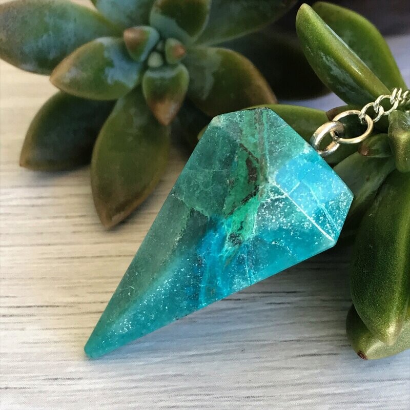 Chrysocolla Pendulum