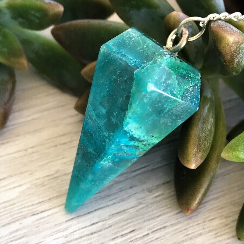 Chrysocolla Pendulum