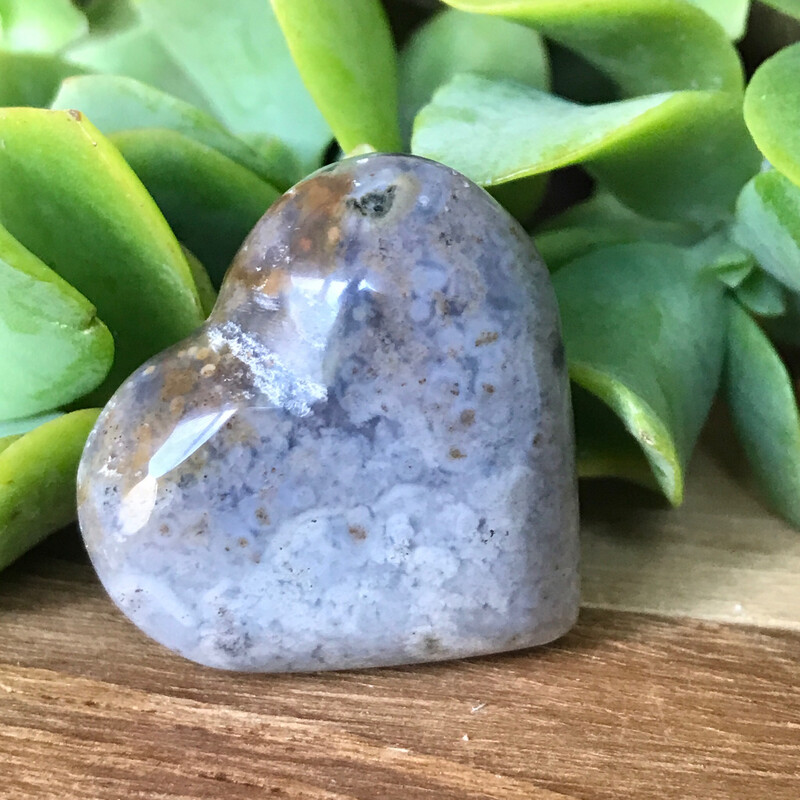 Ocean Jasper Heart