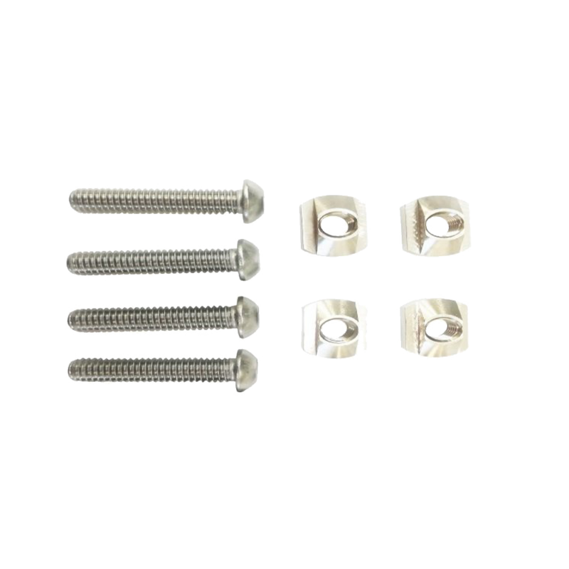 Mounting hardware – bolts and t-nuts – STAINLESS STEEL