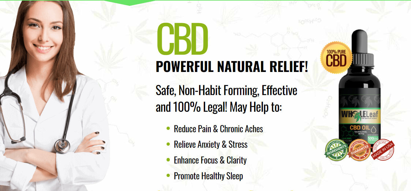 WholeLeaf CBD Oil & Gummies Reviews & Price For Sale In The USA