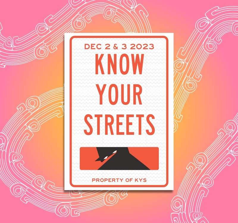 Know Your Streets Poster