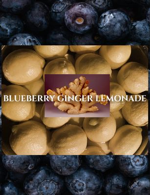 Blueberry Ginger Lemonade