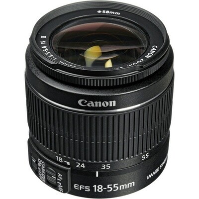 Canon EF-S 18-55mm f4.5-5.6 IS STM Lens