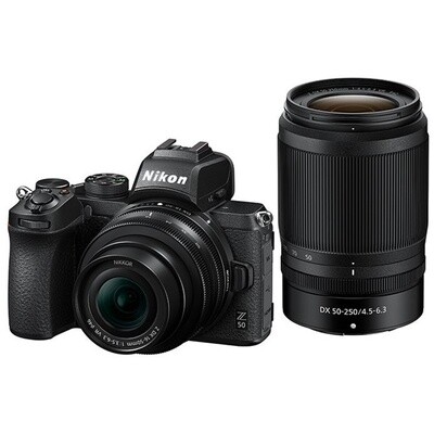 Nikon Z50 DX 16-50mm + DX 50-250mm Kit