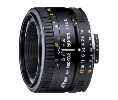 Nikon AF Nikkor 50mm F/1.8 D Lens