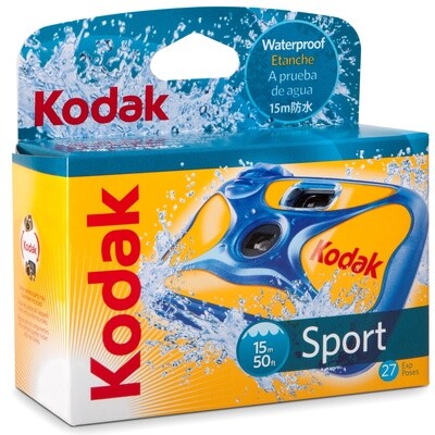 Kodak Sport Waterproof Disposable Film Camera (27 exp)
