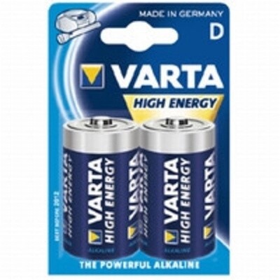 Varta D (2 pack) Alkaline Battery