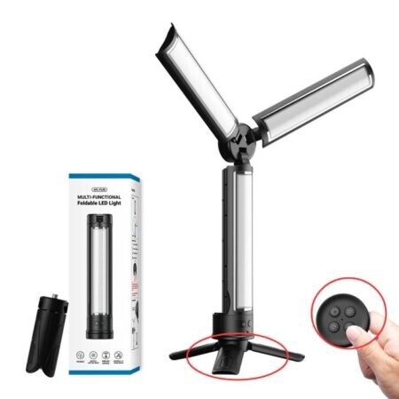 Apexel Multi-Functional Foldable LED Light