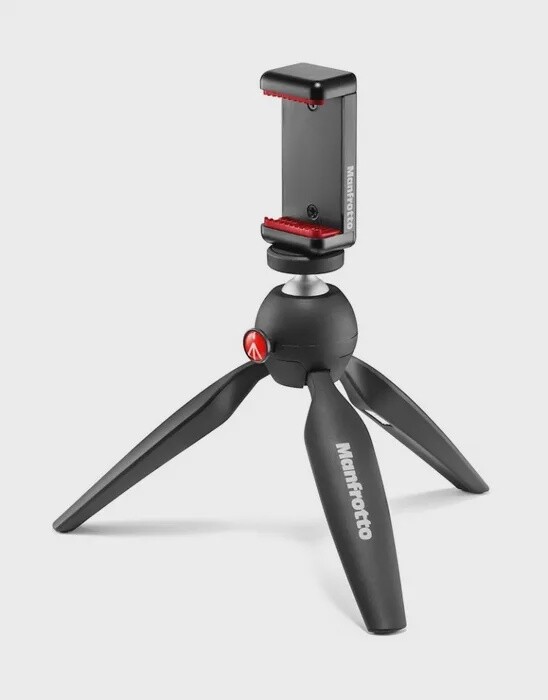 Manfrotto Pixi Smart Mini Tripod with Universal Smartphone Clamp