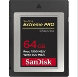 SanDisk Extreme Pro CFexpress Type B Card, Size: 64GB