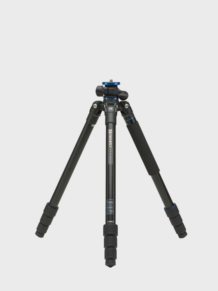 Benro FGP28A GoPlus Travel Aluminium 4 Section Tripod with V2E Ball Head