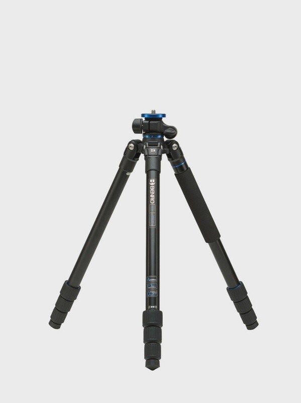 Benro FGP28A GoPlus Travel Aluminium 4 Section Tripod with V2E Ball Head