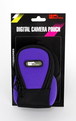 Natural AP71055 Digital Camera Pouch Black/Purple