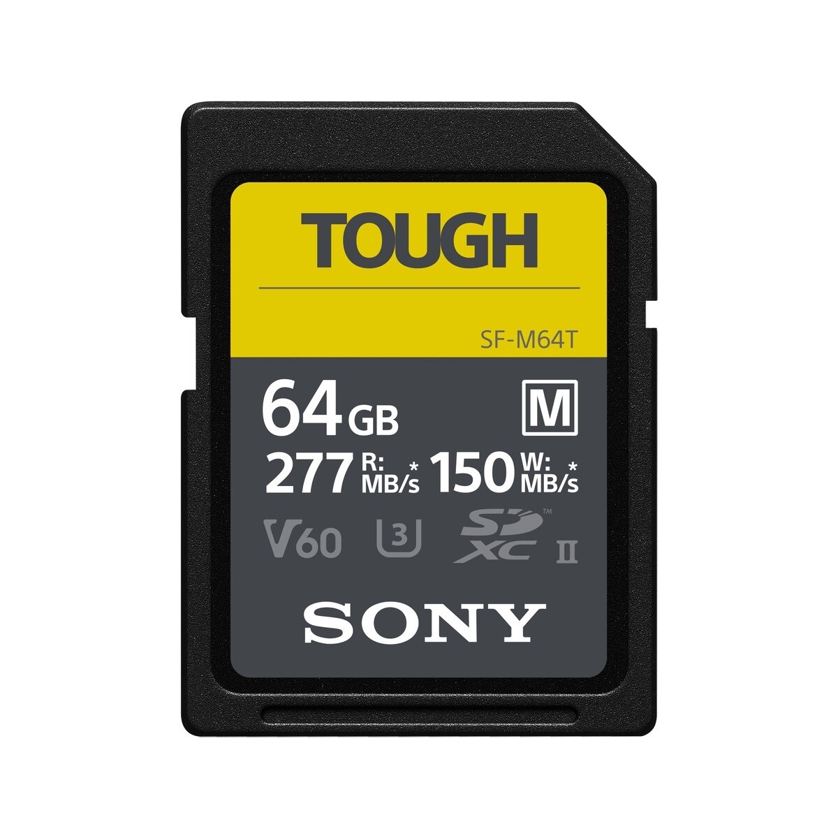 Sony SF-M64T V60 UHS-II U3 Tough SDXC Card 64GB