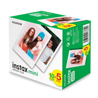 Fujifilm Instax Mini Instant Film - 50 Pack