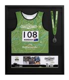 Sports &amp; Academic Achievement Frames, Size: Specimen Black/White with  Black/White Mat [Race B