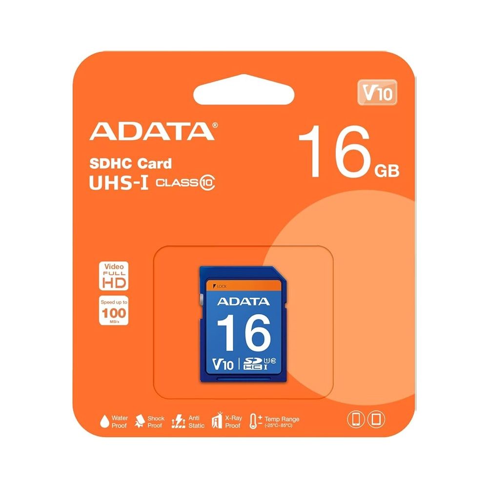 Adata SD UHS-I Card, Size: 16GB
