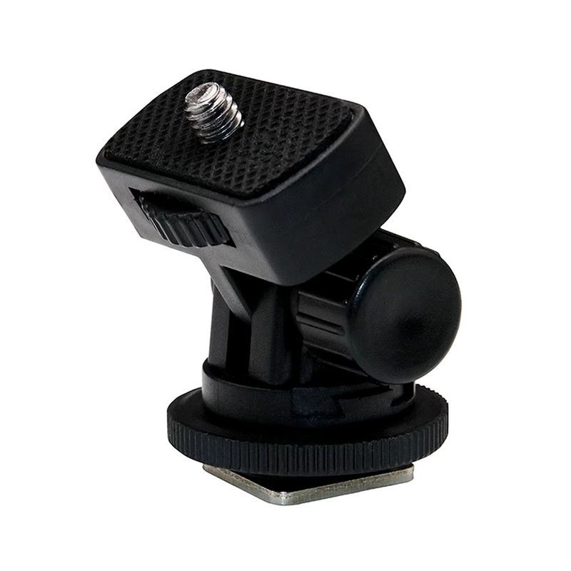 1/4&quot; Screw Adjustable Angle Cold Shoe Adaptor