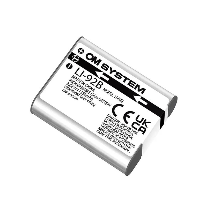 OM System LI-92B Li-ion Battery