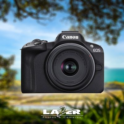 Canon EOS R50 with RF-S 18-45mm F4.5-6.3 IS STM Lens
