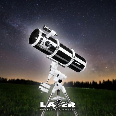 SkyWatcher 200 EQ5 Dual Speed Reflector with Steel Tripod