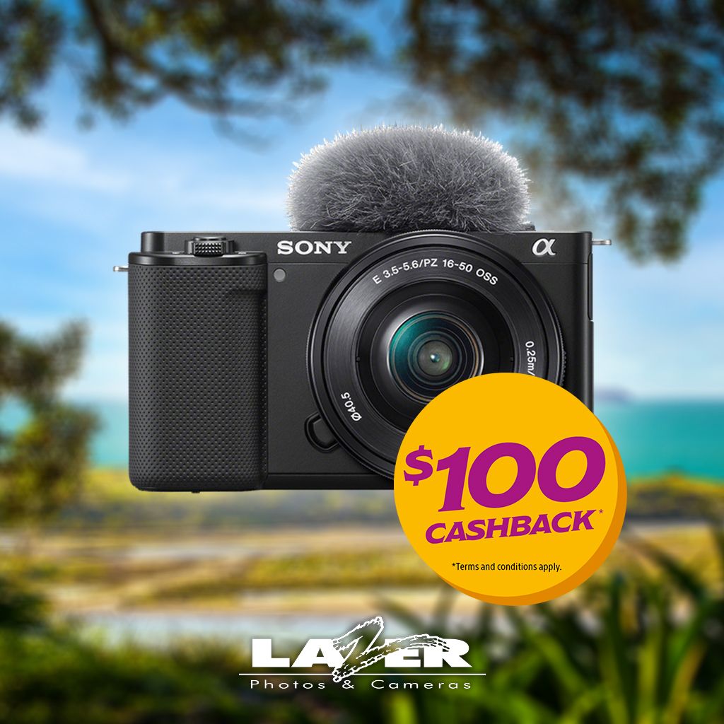 Sony ZV-E10 Interchangeable Lens Vlog Camera with E PZ 16-50mm f/3.5-5.6 OSS Lens