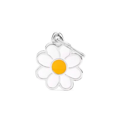 MyFamily Charm ID Tag - Daisy Flower