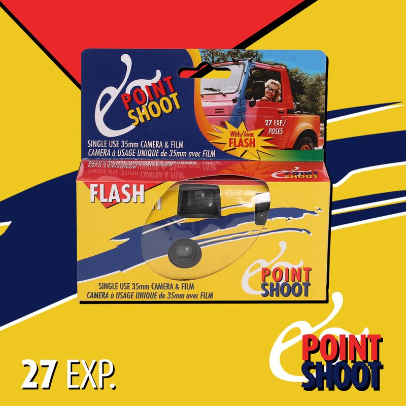 Point Shoot Disposable Film Camera (27 exp)