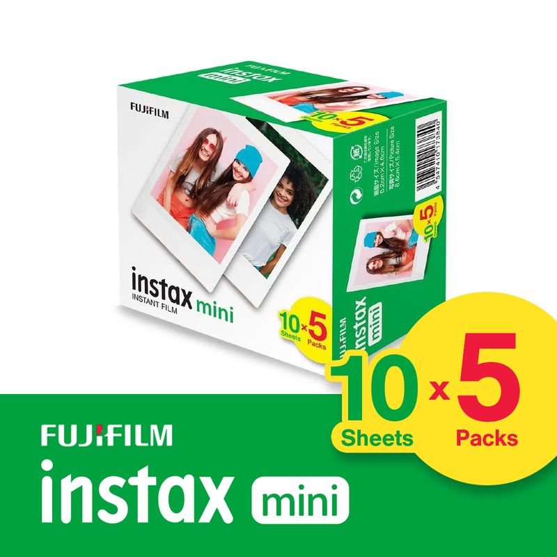 Fujifilm Instax Mini Instant Film - 50 Pack