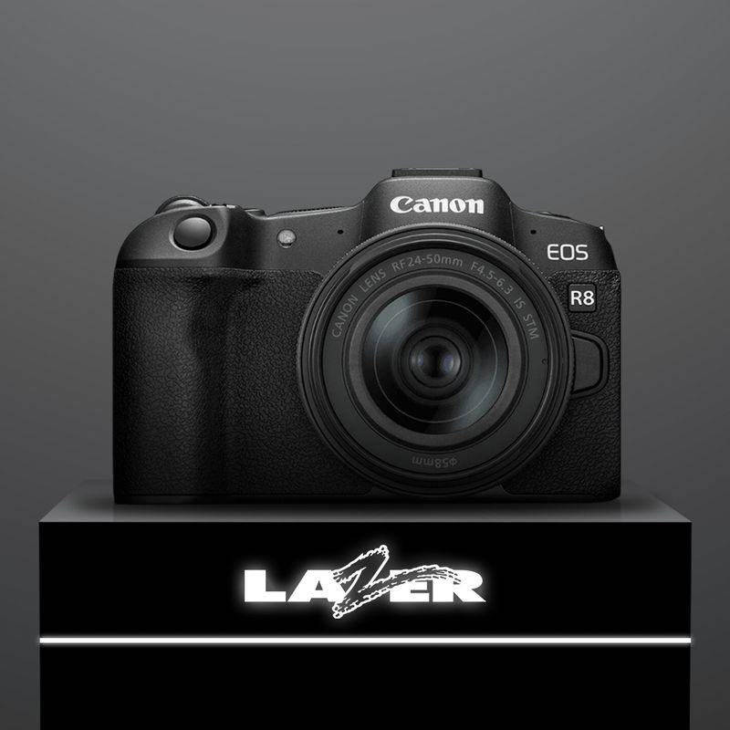 Canon EOS R8 with with RF 24-50mm f4.5-6.3 IS STM Kit