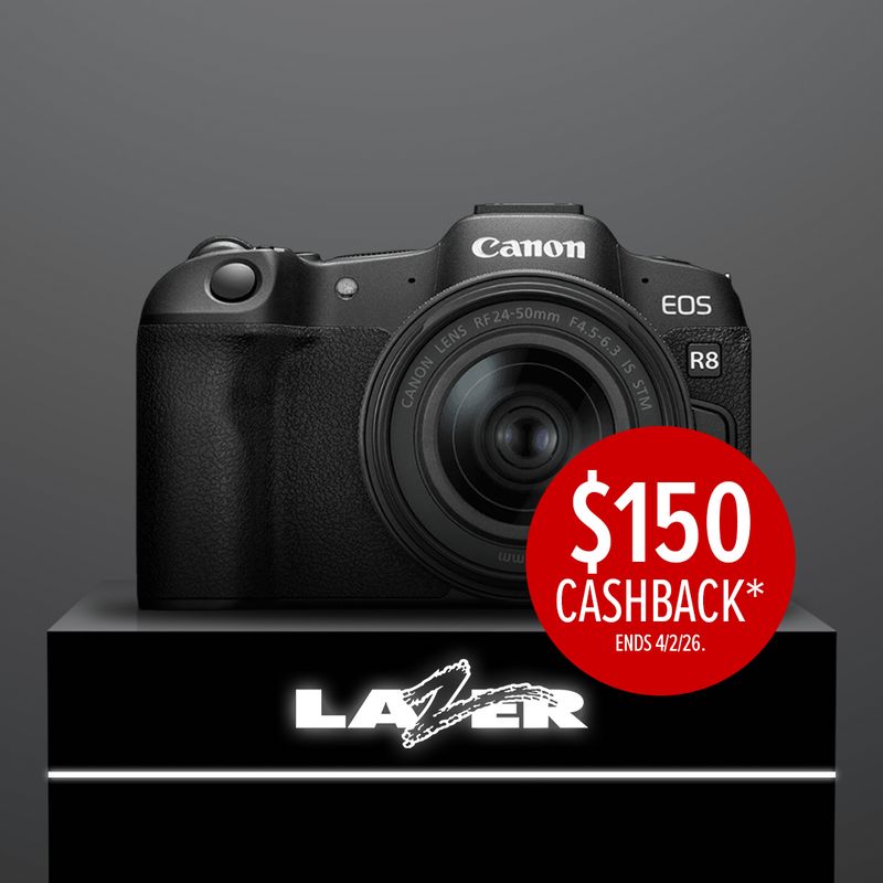 Canon EOS R8 with with RF 24-50mm f4.5-6.3 IS STM Kit
