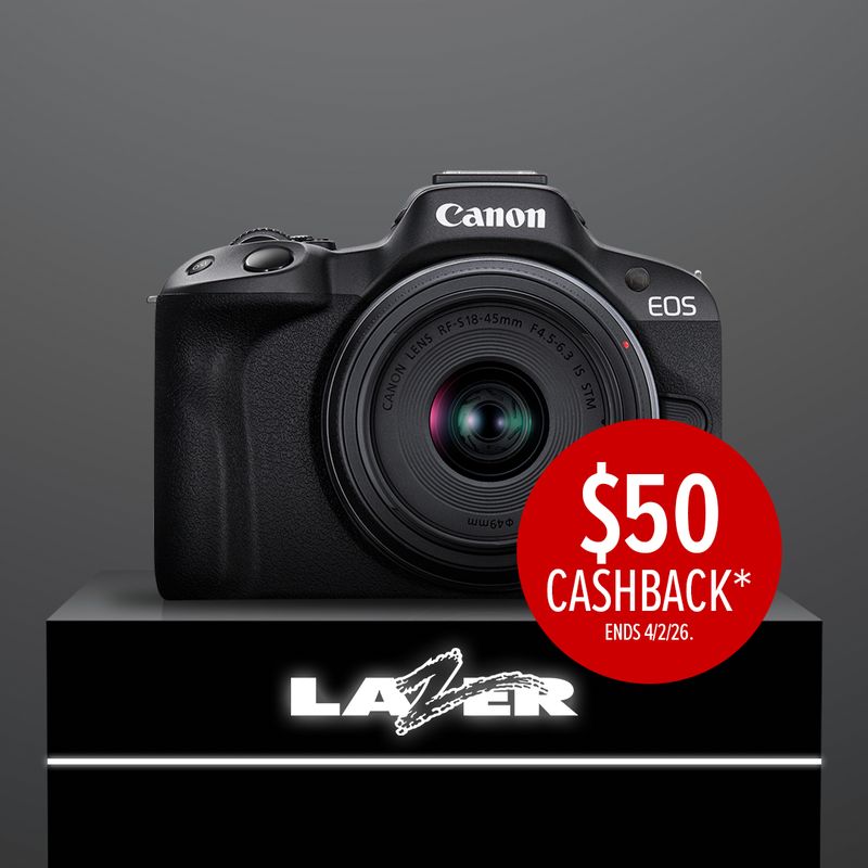 Canon EOS R50 with RF-S 18-45mm F4.5-6.3 IS STM Lens