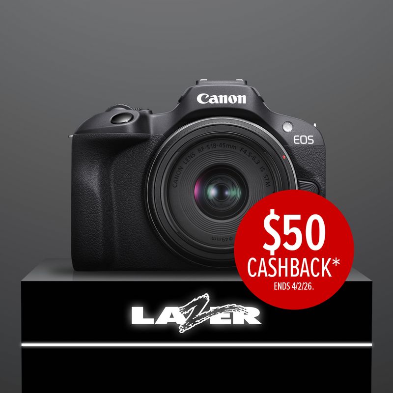 Canon EOS R100 with RF-S 18-45mm F4.5-6.3 IS STM Lens