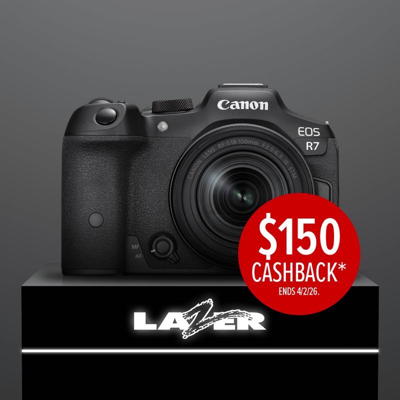 Canon EOS R7 with RF-S 18-150mm F3.5-6.3 IS STM Kit